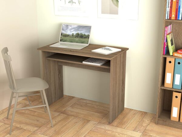 ESCRITORIO ROBLE CON REPISA - Imagen 2