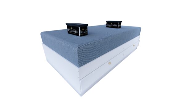 CAMA PLAZA Y MEDIA DOS CAJONES - Imagen 2