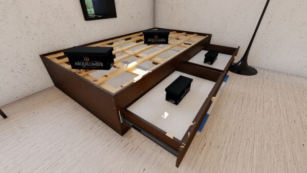 CAMA PLAZA Y MEDIA DOS CAJONES - Imagen 17