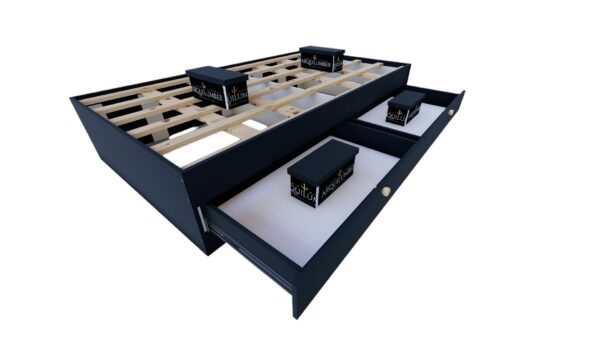 CAMA PLAZA Y MEDIA DOS CAJONES - Imagen 22