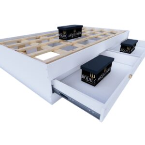 CAMA PLAZA Y MEDIA DOS CAJONES