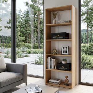 Librero Biblioteca Estante 60x30x183